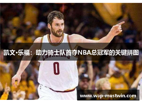 凯文·乐福：助力骑士队首夺NBA总冠军的关键拼图