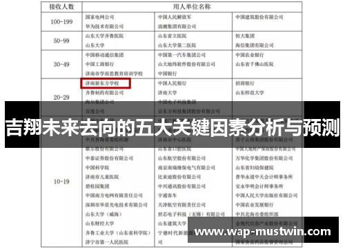 吉翔未来去向的五大关键因素分析与预测