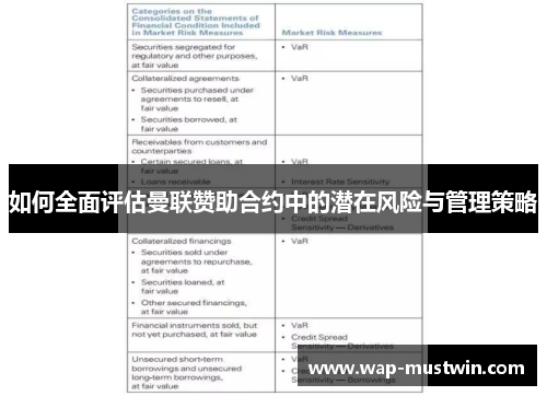 如何全面评估曼联赞助合约中的潜在风险与管理策略